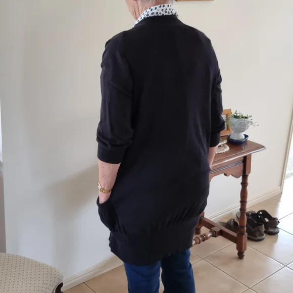 Saba black cardigan Size Au 8 - Picture 10 of 12